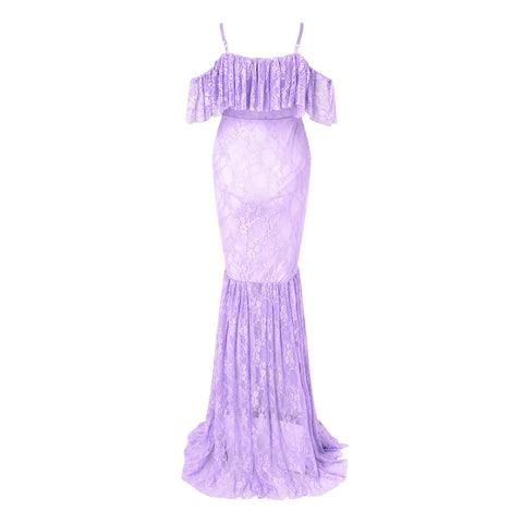 Women Maternity Gown Robe For Photo Shoot Pregnancy Clothes Breast Feeding Dress Maternity Dresses For Photo Shoot فساتين حوامل