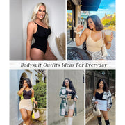 Sculpting Bodysuit Shapewear Seamless Waist Trainer Body Shaper Women Tummy Control Butt Lifter Corset Push Up Cami Lingeries