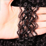 Wigs For Women Kinky Curly Lace Wig Human Hair Brazilian Hair Curly Bob Wig 200D 4X4 Lace Closure Wigs With Pre-Plucked Natural