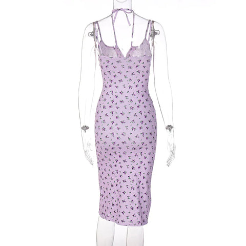 New Women Evening Party Dress Fashion Printing Sexy Dresses Ruched Elegant Floral Beach Vacation Bodycon Streetwear Long Dress