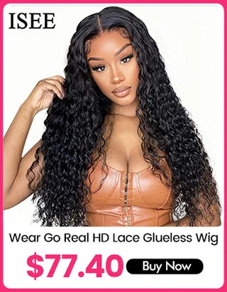 Wear Go Glueless Wig ISEE Indian Kinky Curly Short Bob 6x4 Glueless Wig Human Hair Ready To Wear 13x4 Wig Pre Bleached Knots