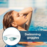 Swim Goggles For Men Non-slip Diving Goggles With Strap Portable Pool Swimming Glasses Lightweight Pool Glasses For Men Women