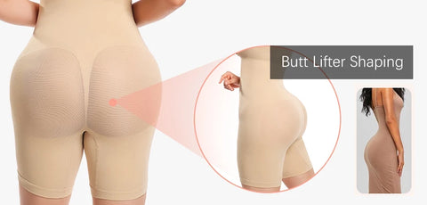 Full Bodysuit Shapewear for Women Tummy Control and Butt Lifter Slimming Sheath Push Up Thigh Slimmer Abdomen Body Shaper Corset