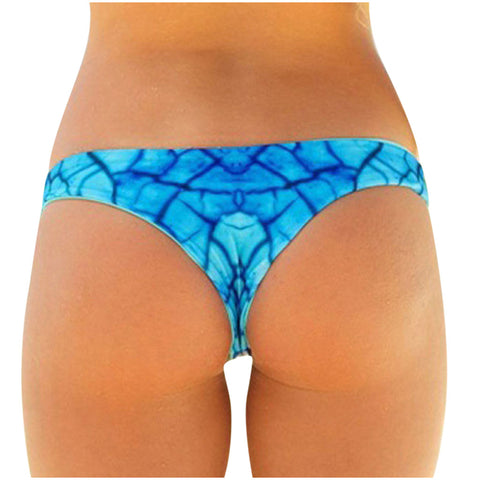 Separates For Woman Girl Sexy Brazilian Swimwear Womens Micro Bikini Panties Hot Print Briefs Rainbow Swimsuit Underwear