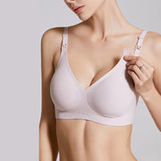 Womens Ultra-Thin Seamless BraSexy Low Cut No Underwire Thin Strap Push Up Bra Comfortable Soft Underwear Brassiere for Women