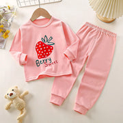 Children's Underwear Set Cotton Autumn Pajamas Girls' Sleepwear Home Wear Children's Kids Loungewear Sets Full Sleeve Pijamas