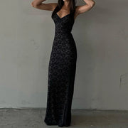 Prom Formal Dresses For Women Women'S Sleeveless Stylish Elegant Lace Dress Sexy Fashion Dress Evening Vestidos De Verano 2025