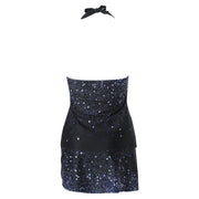 Womens Swimsuit 3 Piece Women's Swimwear Tankini 2 Piece Normal Swimsuit High Waisted Green White Blue Curvy Women Bathing Suits