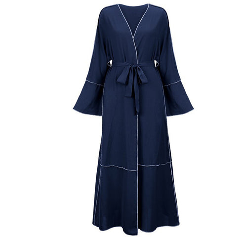 2024 Vestidos Abaya Dubai Turkey Islam Moroc Arabic Pakistani Muslim Hijab Long Dress For Women Robe Longue Femme Musulmane