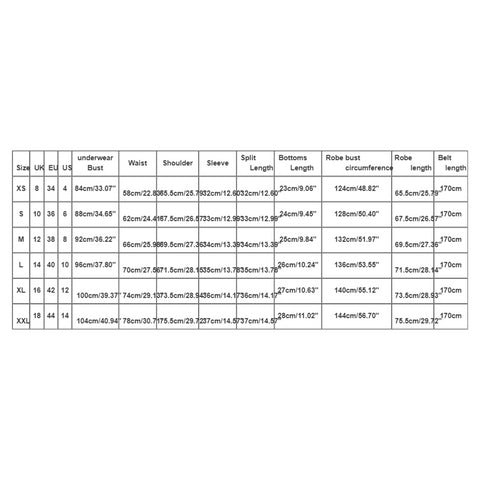 Women' Silk Satin Pajamas Set 4pcs Lingerie Floral Lace Sleepwear With Robe Nightgown Long