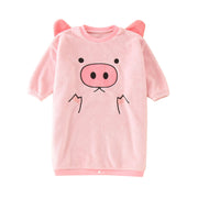 Kids Pajamas Children Sleepwear Onesies Pajamas Set Boys Girls Autumn Winter Fleece Long Sleeve Cartoon Pyjama Flannel Nightwear