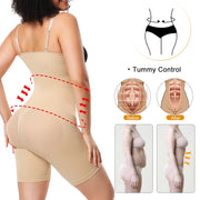 Full Bodysuit Shapewear for Women Tummy Control and Butt Lifter Slimming Sheath Push Up Thigh Slimmer Abdomen Body Shaper Corset