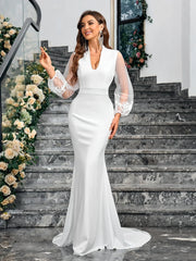 Wedding Guest Dress Women Lace Wedding Dress for Bride 2025 Dresses Wedding Dress V Neck Bridal Gowns Cocktail Party Dresses