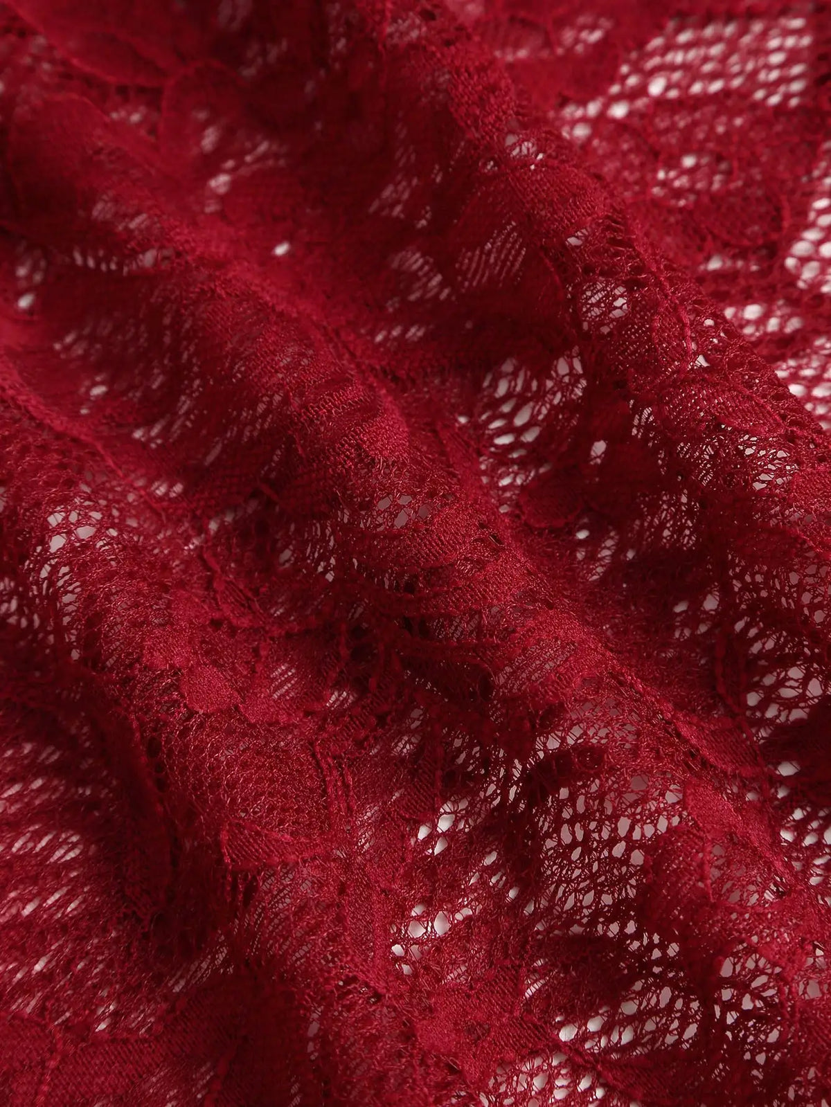 Red Lace Halter Mini Dress – view 4 of 5