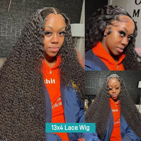 Hd Lace Wigs 13x6 Human Hair Wigs Pre Plucked Curly Wigs 40 Inch Water Wave Lace Front Wig Deep Wave Lace Front Wigs Human Hair