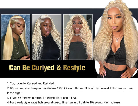 Body Wave 613 Hd Lace Frontal Wig 13x6 Human Hair Wigs 250 Density 13x4 Transparent Lace Honey Blonde Glueless Wigs For Women