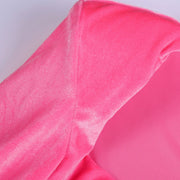 Sexy Squareneck Dress Ladies Bag Hip Mini Dresses Seductive Solid Color Long Sleeve Party Cocktail Vestidos Women'S Clothes