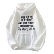 Unisex Loose Hoodies Letter Print Long-Sleeved Plus Size Sweatshirts Women Blouse Pullover Clothing Clearance Woman Clothing