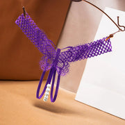 Lingeries For Woman Women'S Low Waist Butterfly Embroidery Briefs Solid Color Crotch Underwear Panties трусы женские