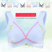 Cotton Wire Free Maternity Nursing Breast Feeding Bras Prevent Sagging Pregnant Women Underwear