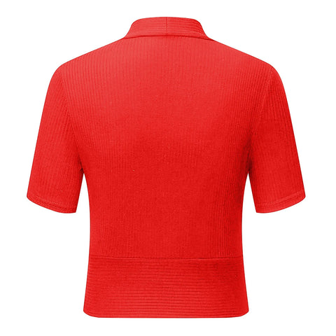 Sexy Womens Long Sleeve T Shirts Slim Tunic Tops Casual Womens Tops Blouse Solid V Knitting Daily Sexy Neck Holiday Shirt