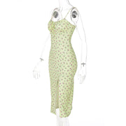 New Women Evening Party Dress Fashion Printing Sexy Dresses Ruched Elegant Floral Beach Vacation Bodycon Streetwear Long Dress