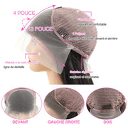 Wear Go Glueless Wig ISEE Indian Kinky Curly Short Bob 6x4 Glueless Wig Human Hair Ready To Wear 13x4 Wig Pre Bleached Knots