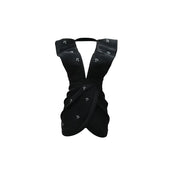 Women V-neck Petal Sleeveless Mini Dress Diamonds Ruched Bodycon Dresses Sexy Night Party Vestidos Fashion Evening