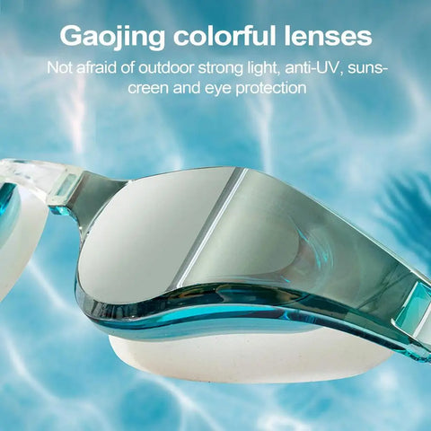 Swim Goggles For Men Non-slip Diving Goggles With Strap Portable Pool Swimming Glasses Lightweight Pool Glasses For Men Women