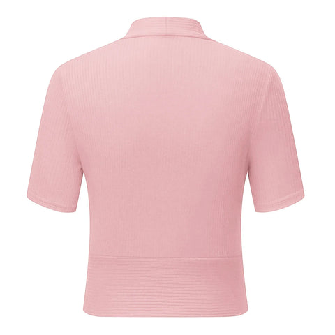 Sexy Womens Long Sleeve T Shirts Slim Tunic Tops Casual Womens Tops Blouse Solid V Knitting Daily Sexy Neck Holiday Shirt