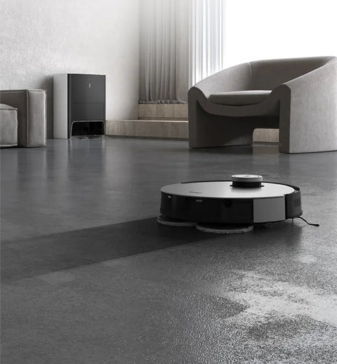 ECOVACS DEEBOT X1 OMNI White Fully Smart Robot Sweep Mop Self Clean Vacuum Cleaner Intelligent Home AI Cleaner Dust Auto Empty