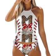 2024 Women Beachwear Swim Tankini Monokini Swimwear Bathing Suit Two Pieces Swimsuits Plus Size Printed Tankinis Bikinis Sets