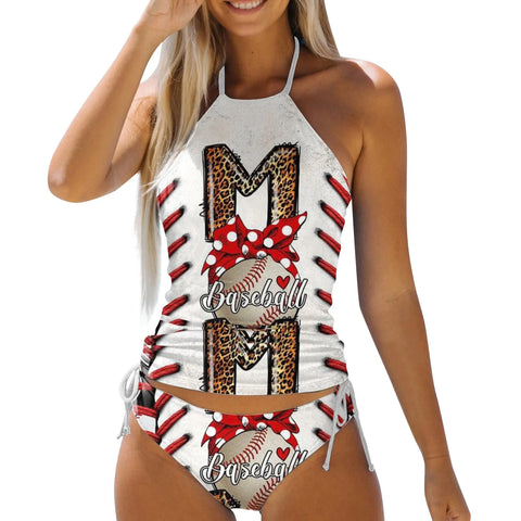 2024 Women Beachwear Swim Tankini Monokini Swimwear Bathing Suit Two Pieces Swimsuits Plus Size Printed Tankinis Bikinis Sets