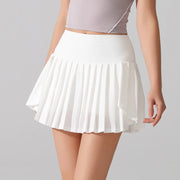 Office Skirts For Women Elegant Tennis Skirt Pleated Skirts For Women With Pockets High Waisted Athletic Jupe Longues Femme