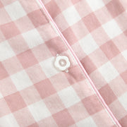 2025 New Children's Pajamas Loose Cotton Nightclothes Two-Piece Set Kids Casual Homewear Plaid Long Sleeve Sleepwear Pajamas Set