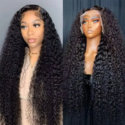 Hd Lace Wigs 13x6 Human Hair Wigs Pre Plucked Curly Wigs 40 Inch Water Wave Lace Front Wig Deep Wave Lace Front Wigs Human Hair