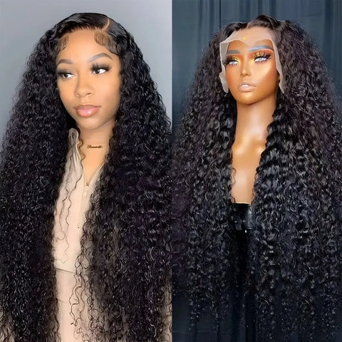 Hd Lace Wigs 13x6 Human Hair Wigs Pre Plucked Curly Wigs 40 Inch Water Wave Lace Front Wig Deep Wave Lace Front Wigs Human Hair