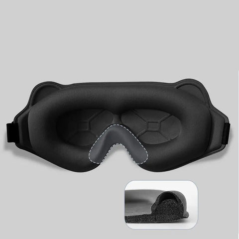 Eye Cover Sleeping Masque Comfortable Nap Sleep 3D Eyeshade Light Blocking Eyeshade Night Sleeping Eye Masque For Home