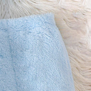 Girls' Flannel Clothes Sets Long Sleeve Pullovers And Pants Winter Warm Soft Fuzzy Homewear With Fleece 2Pcs Sets Girls Apparel