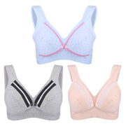 Cotton Wire Free Maternity Nursing Breast Feeding Bras Prevent Sagging Pregnant Women Underwear