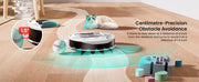 Lefant M320 Robot Vacuum Cleaner with Mop, 6000Pa Powerful Suction, Visible Dustbin, Carpet Detection, Alexa Voice Control