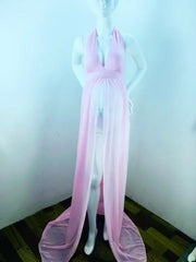 Maternity Photography Props Diy Cloak Dress Chiffon Fabric Simple Props Sleeveless Maternity Solid Dress платье для беременных