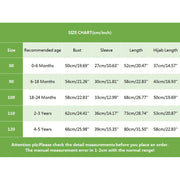 Girl Muslim Dress With Hijab For Newborn Infant Girls 0-6 Years Prayer Dress Muslim Clothes Long Sleeve Muslim Robe+Headscarf