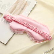 Plush Blindfold Plush Sleeping Eye Covers Blackout Nap Health Eye Cover Cute Heart Star Princess Blindfold For Girls Over Party