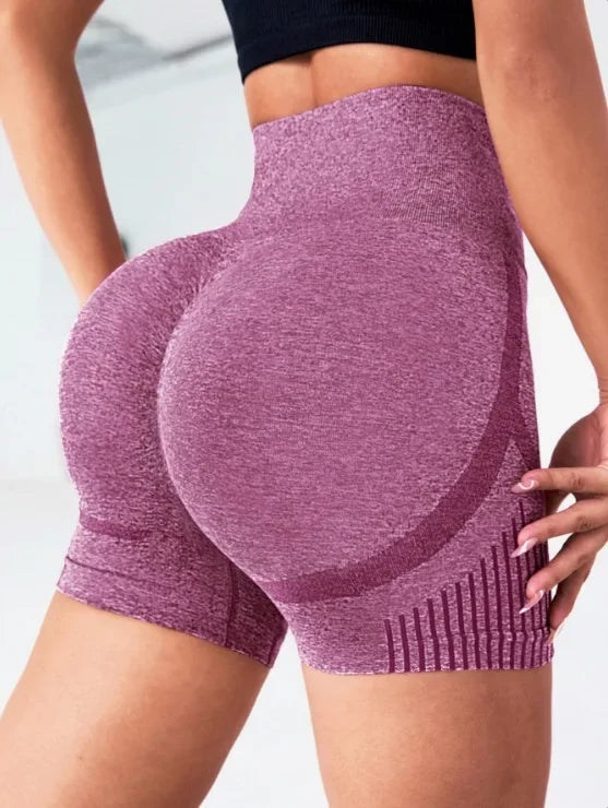 Seamless High-Waist Workout Shorts – view 7 of 12