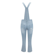 Women Trouser Jeans Casual Women'S Denim Rompers Denim Overalls Ripped Washed Bib Jumpsuits Jeans Women'S джинсы женские 2025