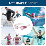 Swim Goggles For Men Non-slip Diving Goggles With Strap Portable Pool Swimming Glasses Lightweight Pool Glasses For Men Women
