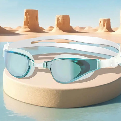 Swim Goggles For Men Non-slip Diving Goggles With Strap Portable Pool Swimming Glasses Lightweight Pool Glasses For Men Women