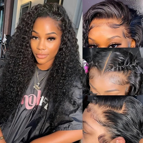 Hd Lace Wigs 13x6 Human Hair Wigs Pre Plucked Curly Wigs 40 Inch Water Wave Lace Front Wig Deep Wave Lace Front Wigs Human Hair