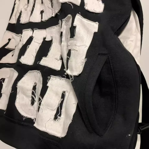 Y2K New Fashion Trendy Hoodie Women's Street Hip Hop Clown Loose Sports Shirt Couple Casual Punk Hoodie